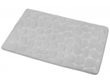 Sapho Koupelnová předložka, 50x80 cm, 100% mikrovlákno, protiskluz, šedá