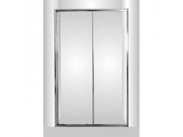 Olsen Spa SELVA sprchové dveře 140 cm chromovaný rám čiré sklo
