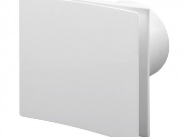 Sapho EIRA koupelnový ventilátor axiální s časovačem, 15 W, potrubí 100 mm, bílá