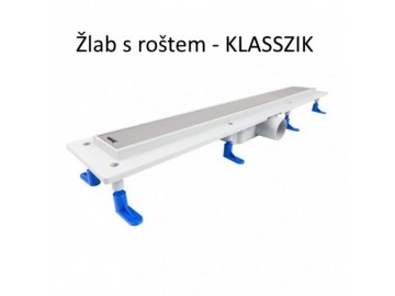 Olsen Spa STANDARDline odtokový žlab 700 mm, rošt Klasik