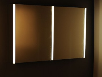 Sapho ALIX galerka s LED osvětlením, 120x74,5x17cm
