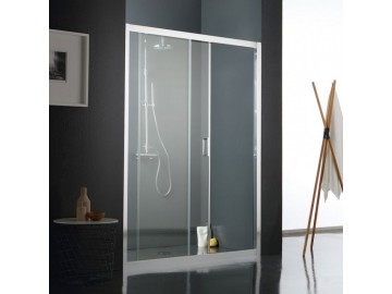 Valentina FLY sprchové dveře 140 cm chromovaný rám čiré sklo