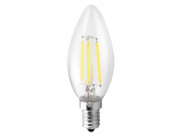 Sapho LED žárovka Filament 4W, E14, 230V, denní bílá, 360Lm