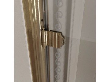 Gelco ANTIQUE boční stěna 900mm, ČIRÉ sklo, bronz