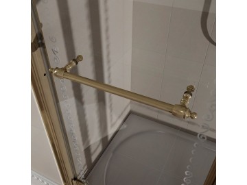 Gelco ANTIQUE boční stěna 800mm, ČIRÉ sklo, bronz