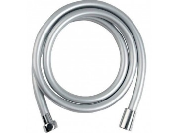Sapho SOFTFLEX hladká sprchová plastová hadice, 120cm, metalická stříbrná/chrom
