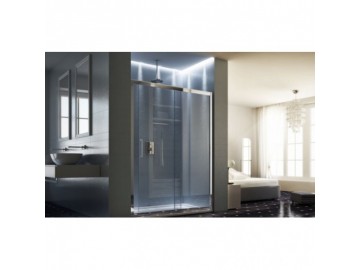 Sprchové dveře HOPA MAYA - 95 - 103 cm, 190 cm, Univerzální, Hliník bílý, Transparente