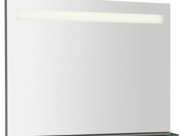 Sapho BRETO zrcadlo s policí 800x608mm, LED osvětlení