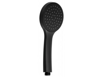Sapho Ruční sprcha, 1 funkce, průměr 102mm, ABS/černá