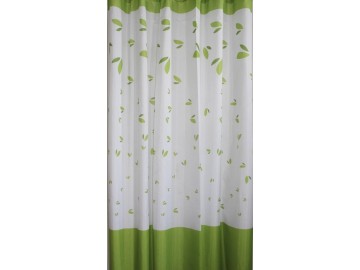 Sapho Závěs 180x180cm, 100% polyester, zelené listy