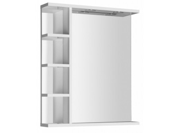 Sapho KORIN LED zrcadlo s osvětlením a poličkami 60x70x12cm