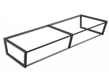 Sapho SKA Konstrukce pod umyvadlo/desku, 1200 mm, černá mat