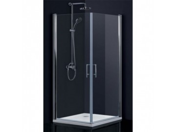 HOPA Obdélníkový sprchový kout SINTRA - 195 cm, 85 cm × 80 cm, Univerzální, Hliník chrom, Čiré bezpečnostní sklo - 6 mm