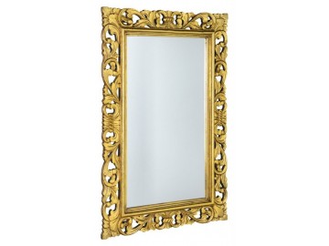 Sapho DESNA zrcadlo v rámu, 80x100cm, zlatá