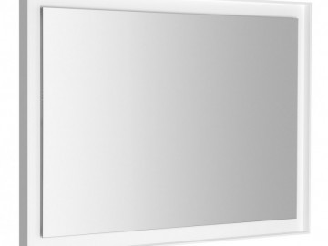 Sapho FLUT zrcadlo s LED osvětlením 1000x700mm, bílá