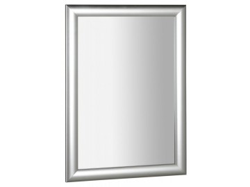 Sapho ESTA zrcadlo v dřevěném rámu 580x780mm, stříbrná s proužkem