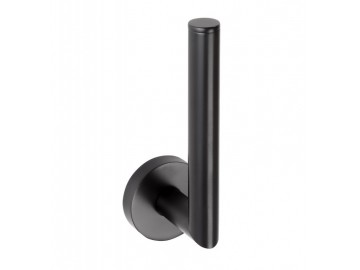 Sapho X-ROUND BLACK držák toaletního papíru rezervní, černá (104112030)