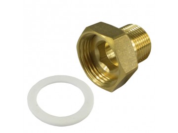 Půlšroubení s plochým těsněním, 3/4“ x 1“