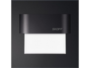 SKOFF LED nástěnné svítidlo MH-TAN-D-W-1 TANGO černá(D) studená(W,6500K) IP6