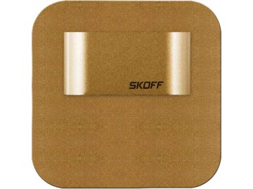 SKOFF LED nástěnné svítidlo MS-SMI-M-H-1 SALSA MINI SHORT mat.mosaz(M) teplá