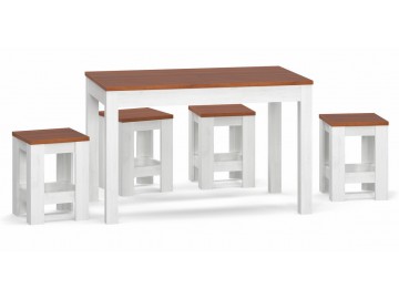Jídelní židle 2ks DELTA andersen/třešeň