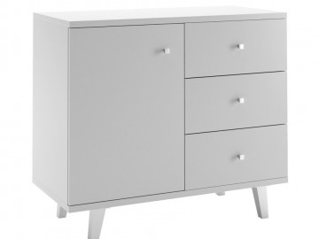 Komoda MONTGOMERY 1D3S platinum