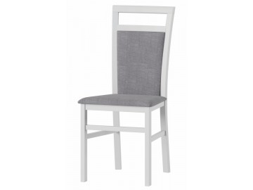 Čalouněná židle LUSIA 101 bílá mat