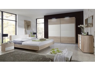 Komoda 1D4S MIRABEL 710 dub/bílá