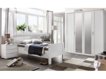 Postel 90x200 MARGITA 299 bílá
