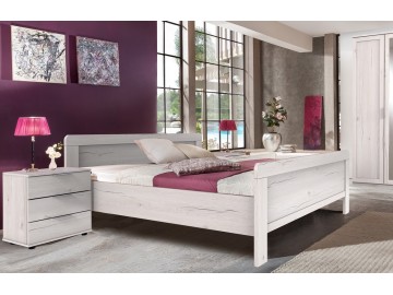 Postel 180x200 MARGITA 293 dub bílý