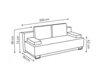 Pohovka Gina Premium Velvet 324