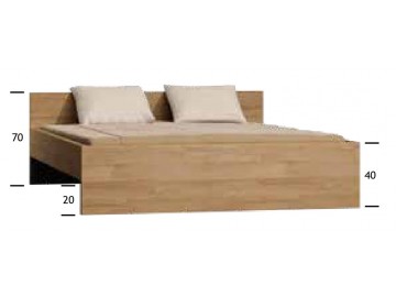 Postel 160 BLUMANA 19 dub grandson