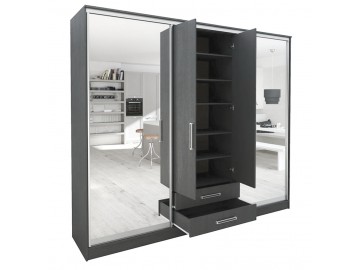 Skříň s posuv. dveřmi 270 cm EDITA wenge