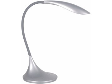 SANDRIA Stolní lampa stmívatelná L2021 SANDY LED stříbrná 5,5W 4000K