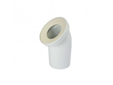WC univerzální odtokové koleno DN 100/D 110, 45°, šikmé