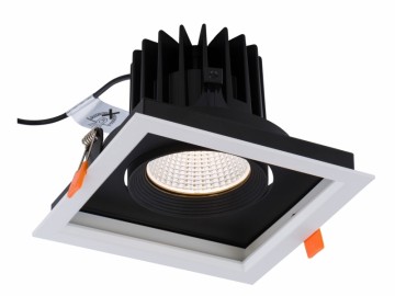 Nowodvorski Stropní svítidlo do podhledu 8718 CL DIA LED 30W, 4000K bílá/černá