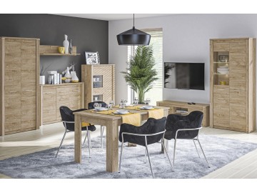 Komoda 2D4S LOANA dub ribbeck
