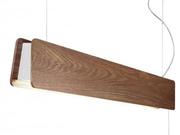 Nowodvorski Závěsné svítidlo na lanku 7522 OSLO LED SMOKED OAK 90 závěs