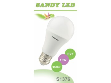 SANDRIA LED žárovka E27 S1376 SANDY LED E27 A60 15W SMD 3000K