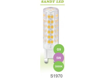 SANDRIA LED žárovka G9 S1970 SANDY LED G9 5W SMD 3000K