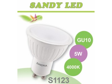 SANDRIA LED žárovka GU10 S1123 SANDY LED GU10 5W SMD 4000K