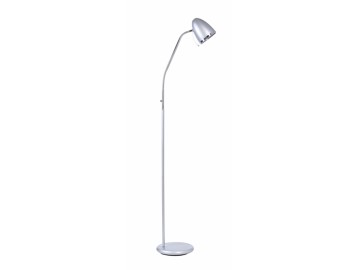 SANDRIA Stojací lampa L2090 SANDY stříbrná E27, 230V, max.15W