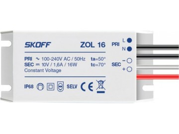 SKOFF Trafo ZL-016-C-1-1 LED napaječ 10V/16W ZOL 16