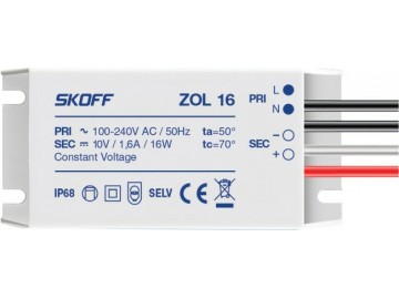 SKOFF LED trafo ZL-016-C-1-1 LED napaječ 10V/16W ZOL 16