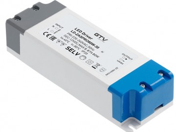 GTV LED trafo LD-ZASPRO80W-30 LED trafo AC220-240/DC12V, 80W ,  IP20