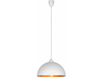 Nowodvorski Lighting Lustr na lanku 4893 HEMISPHERE bílá-zlatá S