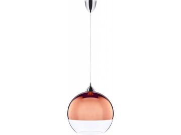 Nowodvorski Lighting Lustr na lanku 5763 GLOBE COPPER I závěs S