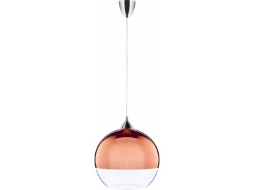 Nowodvorski Lighting Lustr na lanku 5763 GLOBE COPPER I závěs S