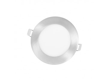 Ecolite  LED-WSL-6W/27/CHR LED svítidlo vestavné kruhové LADA, pr.12cm, 6W, 27