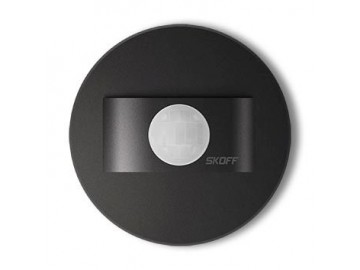 SKOFF Pohybové čidlo MD-RUE-D-0 Senzor PIR Rueda černá(D) 230V  IP20